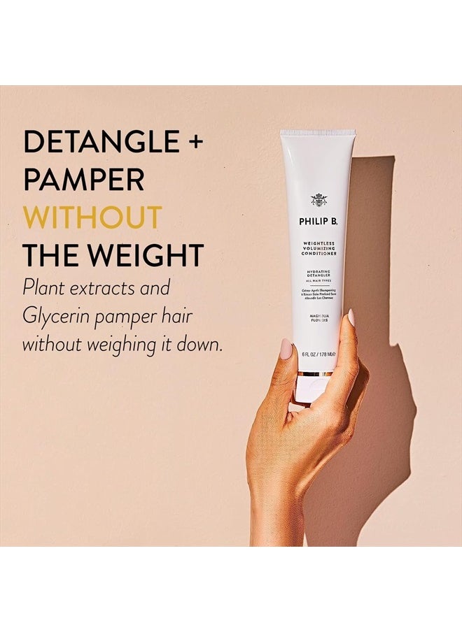 PHILIP B - . Weightless Volumizing Collection Full Size Kit - Includes Weightless Volumizing Shampoo & Conditioner and Weightless Conditioning Water - Image 1