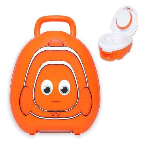 My Carry Potty - Clownfish Travel Potty, Award-Winning Portable Toddler Toilet Seat for Kids to Take Everywhere - Image 1