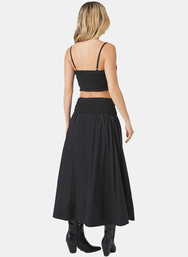 FOREVER 21 Smocked Cami & Midi Skirt Set  - Image 2
