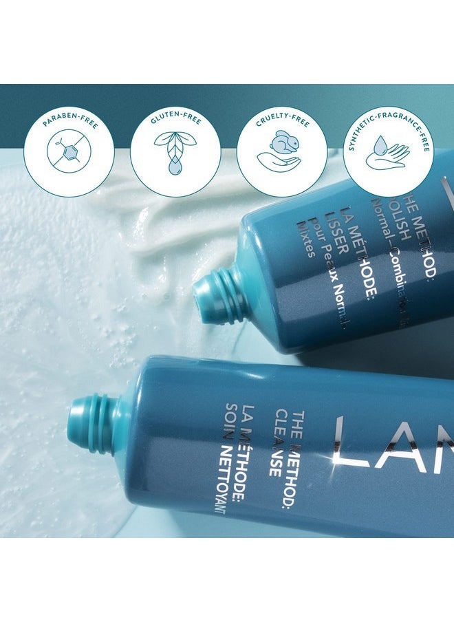 lancer Lancer Skincare The Method: Polish Facial Exfoliator, Daily Exfoliating Face Wash with Natural Minerals, Sensitive Dehydrated Skin, 4.2 Fluid Ounces  - Image 5
