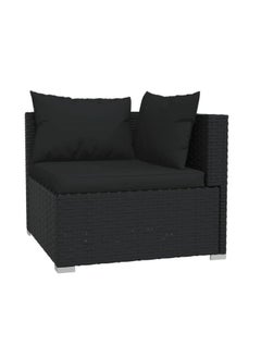 vidaXL 5 Piece Garden Lounge Set with Cushions Poly Rattan Black - pzsku/ZD4F142E15B7B7127E6B1Z/45/_/1696400906/9e997c86-0fa2-48f4-af24-9c2109a0b7d9