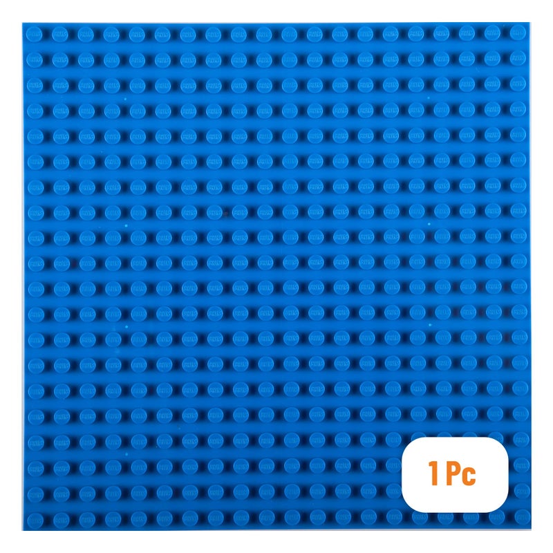 Strictly Briks Big Blocks Baseplate Creative Building Blocks Play Compatible with Lego Brick Pieces Blue 1375 x 1625 in - Image 2