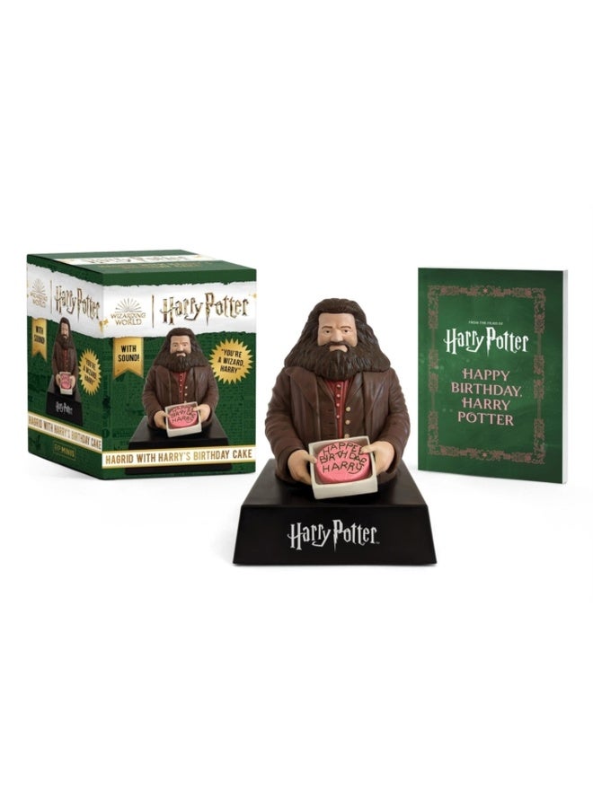 Harry Potter - Hagrid With Harry’s Birthday Cake You’re a Wizard, Harry: With Sound! 