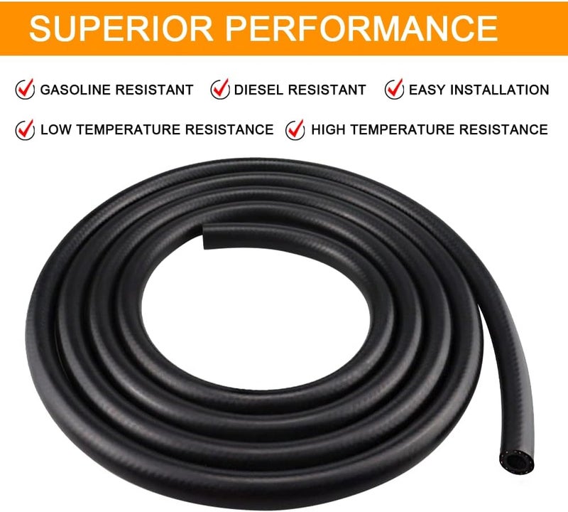 LSGCQ 3/8 Inch ID NBR Fuel Line Hose - 10 Feet - Image 3