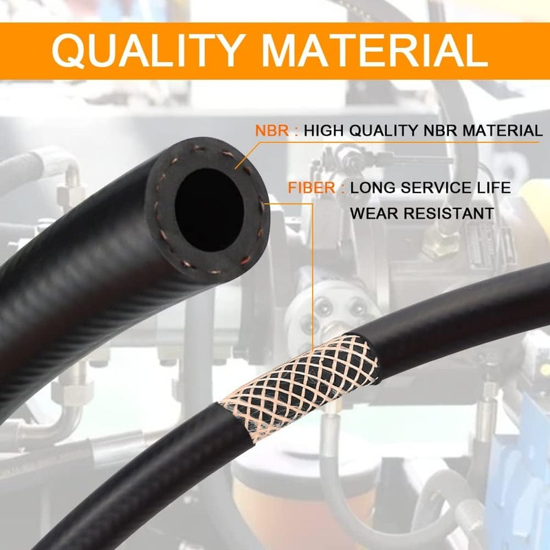 LSGCQ 3/8 Inch ID NBR Fuel Line Hose - 10 Feet - Image 5