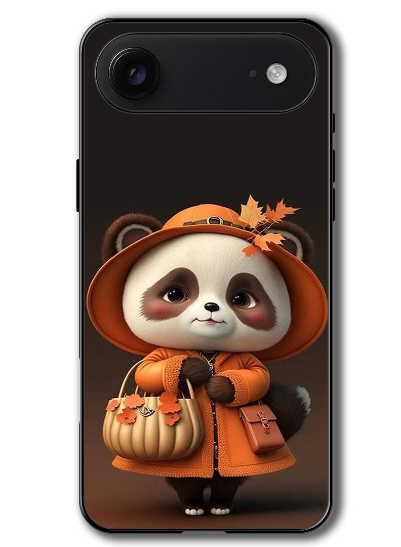 Theodor Case Compatible with Apple iPhone 17 Air 6.5 Inch Protection Shockproof Bumper Cover Panda Lady - Image 1
