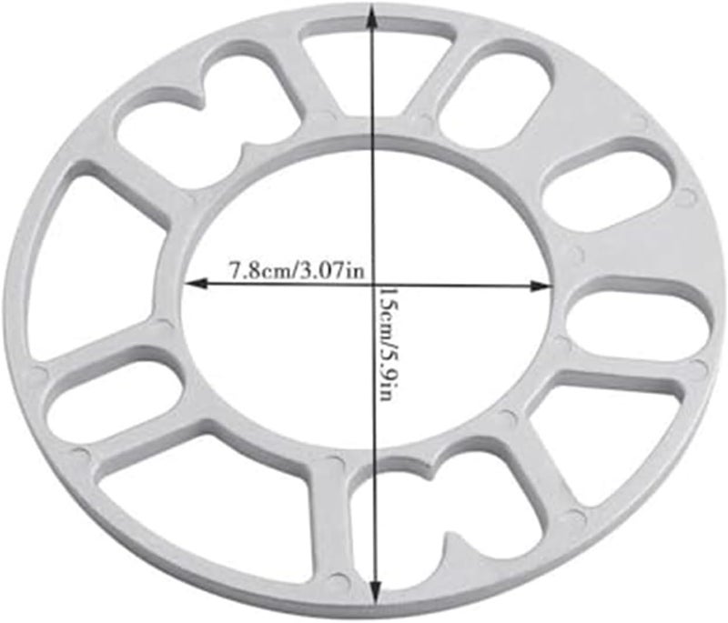 Wivplex 4PCS Universal Aluminum Car Wheel Spacer Set - Image 2