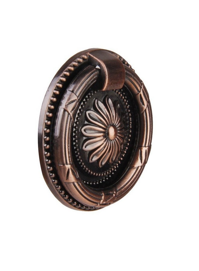 ULTNICE 10pcs Kitchen Replacement Cabinet Cupboard Pulls Drawer Dresser Ring Handle Knob Antique Copper - Image 3