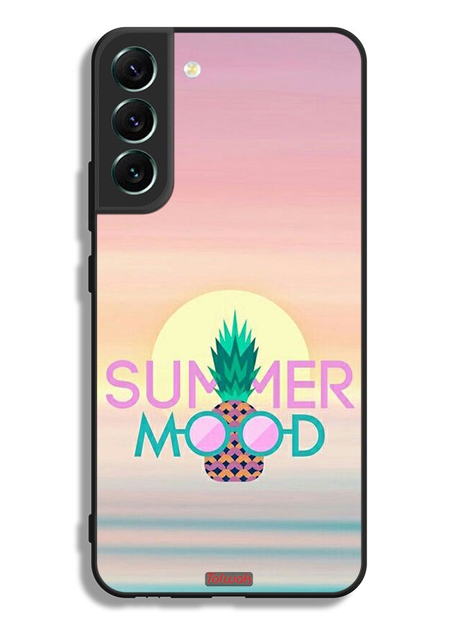 Tolwak Samsung Galaxy S22 5G Protective Case Cover Summer Mood - Image 3