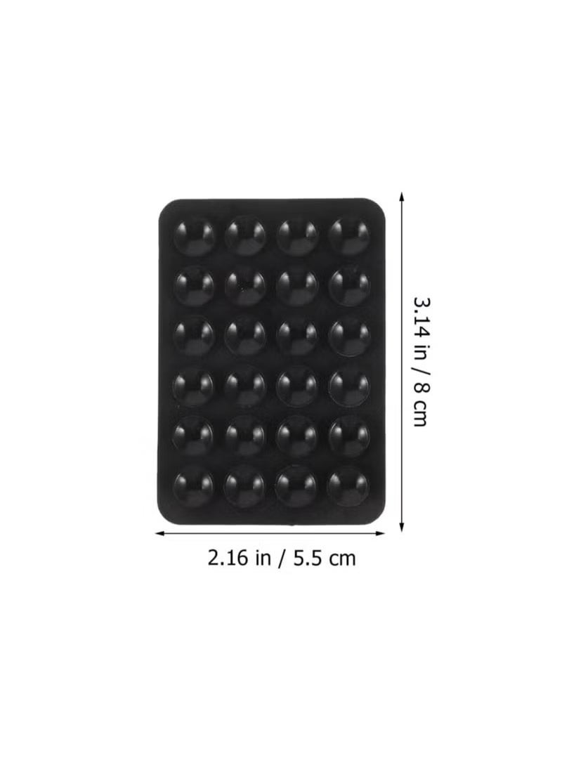 Generic 8 Pcs 4 Color Adhesive Silicone Suction Phone Case, Multipurpose Non Slip Phone Suction Cup, Universal Phone Sticky Grip, Suitable for Mirror Bathroom Home Kitchen  - Image 5