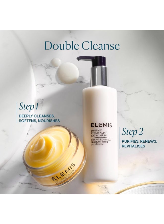 Elemis Dynamic Resurfacing Facial Wash 200ml | AHA Lactic Acid Exfoliating & Brightening Daily Face Cleanser | Visibly Smooths Skin Texture, Refines Pores & Reduces Dullness | Anti-Aging Resurfacing Foaming Gel Facial Wash - Image 5