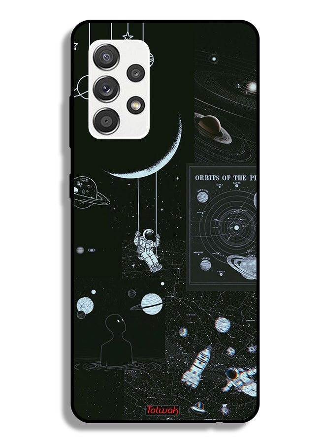 Tolwak Samsung Galaxy A32 5G Protective Case Cover Orbits Of The Planets - Image 1