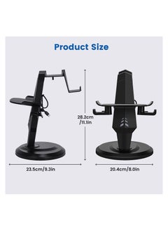 VR Stand, VR Headset Charging Dock Display Stand, Touch Controllers Accessories for Oculus Quest, Quest 2,Rift, Rift S, Valve Index, Black - pzsku/ZD4F1E0A76C8B7B2B6DA7Z/45/_/1698661739/8c50365e-03b2-4a9c-b550-cdf1709f9468