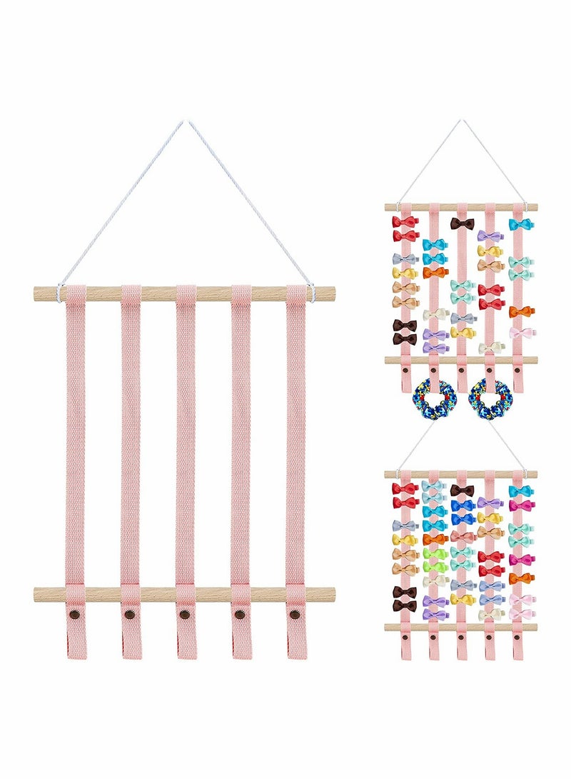 Barakah Hair Bow Holder Organizer for Girls, Headbands Storage Holder Hair Clips Display Organizer(2Pcs) - Image 1