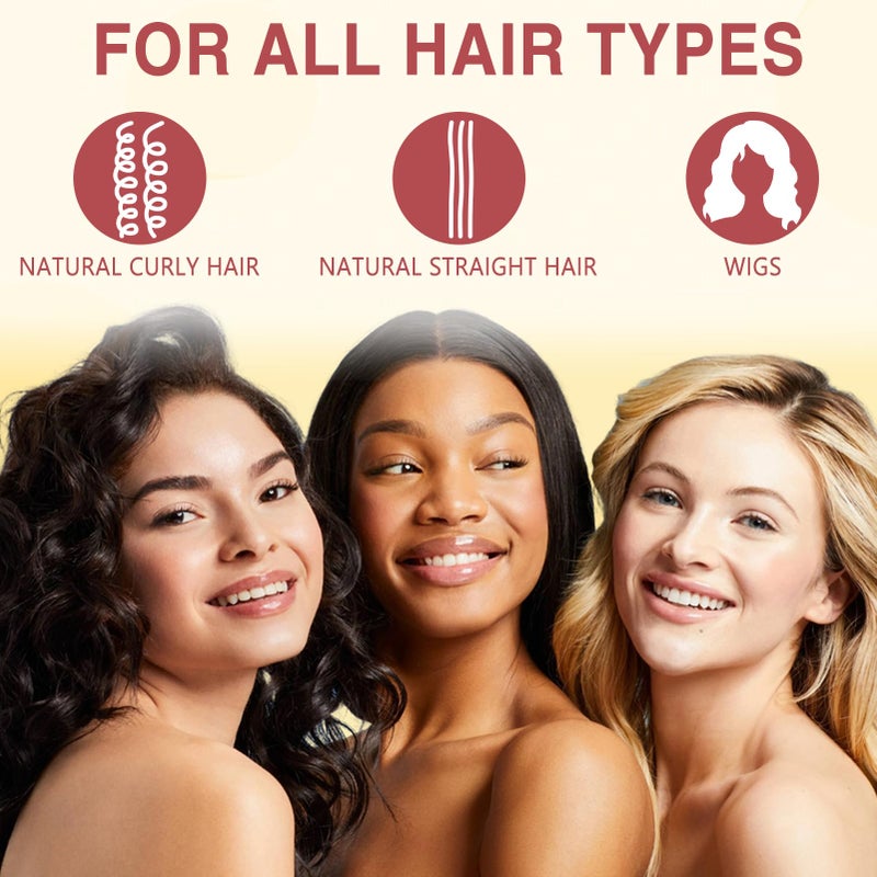 Goiple 2PCS Coconut Heat Protection Spray - Thermal Protector for Hair, Travel Size, Paraben & Dye Free Treatment - Image 5