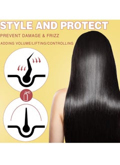 Goiple 2PCS Coconut Heat Protection Spray - Thermal Protector for Hair, Travel Size, Paraben & Dye Free Treatment  - Image 3