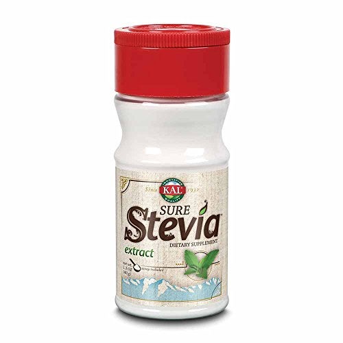 KAL® Sure Stevia Extract Powder, 1.3 OZ. | Best-Tasting, Zero Calorie, Low Glycemic | 730 Servings - Image 1