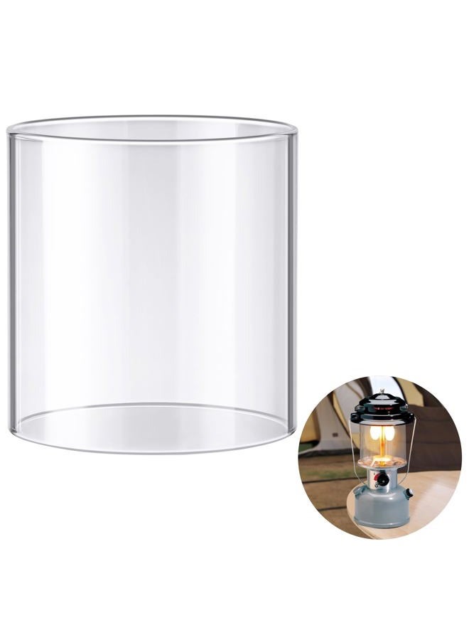 Ceoighe Lantern Globe Replacement Parts, Propane Lantern Glass Replacement, Clear Lantern Parts Compatible with Standard Shape Fueled Lantern, Reusable Lantern Mantles Parts for Camping Hiking Outdoor - Image 1