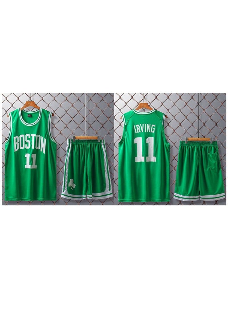 M MIAOYAN M MIAOYAN basketball uniform training uniform Irving jersey  - Image 1