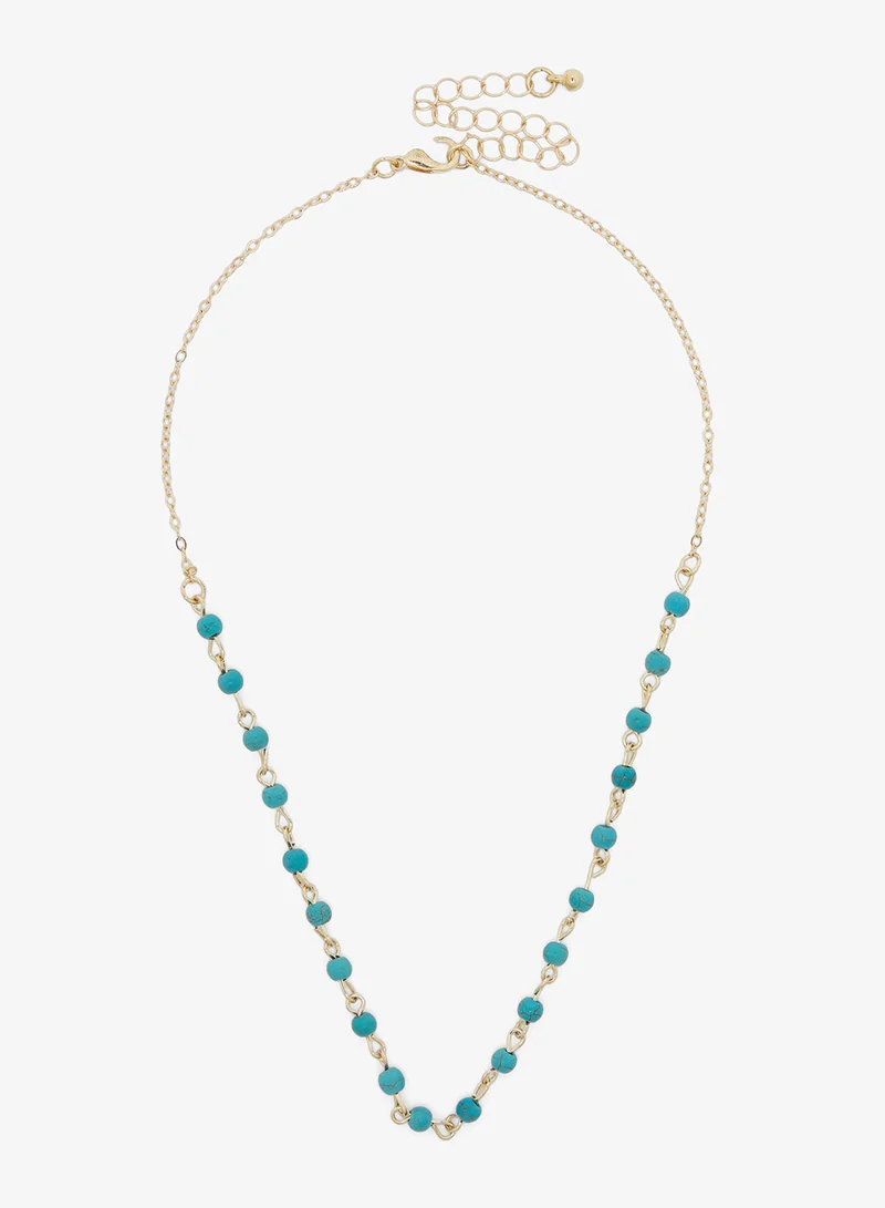 جينجر Multipack Layered Bead Necklace with Charms