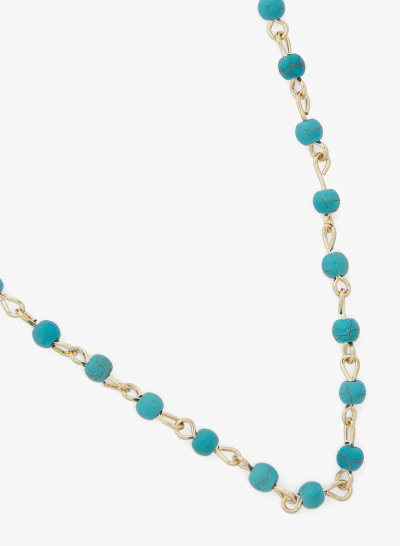 جينجر Multipack Layered Bead Necklace with Charms