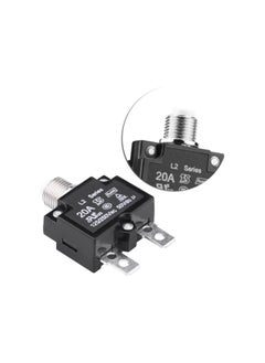 AC 125/250V Reset Thermal Switch Circuit Breaker Over Current Overload Protector for Generator(20A)