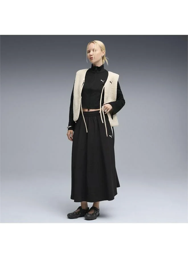 Puma PUMA Black DARE TO Slim Cropped Track Jacket Women for Women | Best Price UAE