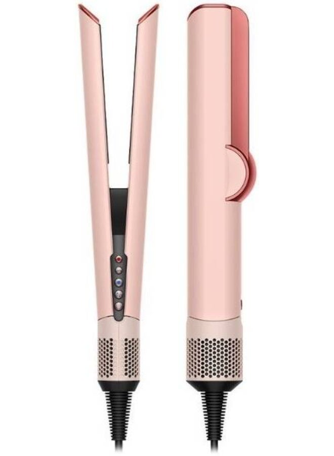 DS Dysaim HT01 Airstrait Straightener, 1600W, LCD Screen, Wet to Dry Hair, 2 Modes - 3 Heat, 3 Speed Power, 240V Voltage, Intuitive Airflow, Lock Feature, Auto-Pause, Kanzan Pink - Image 1