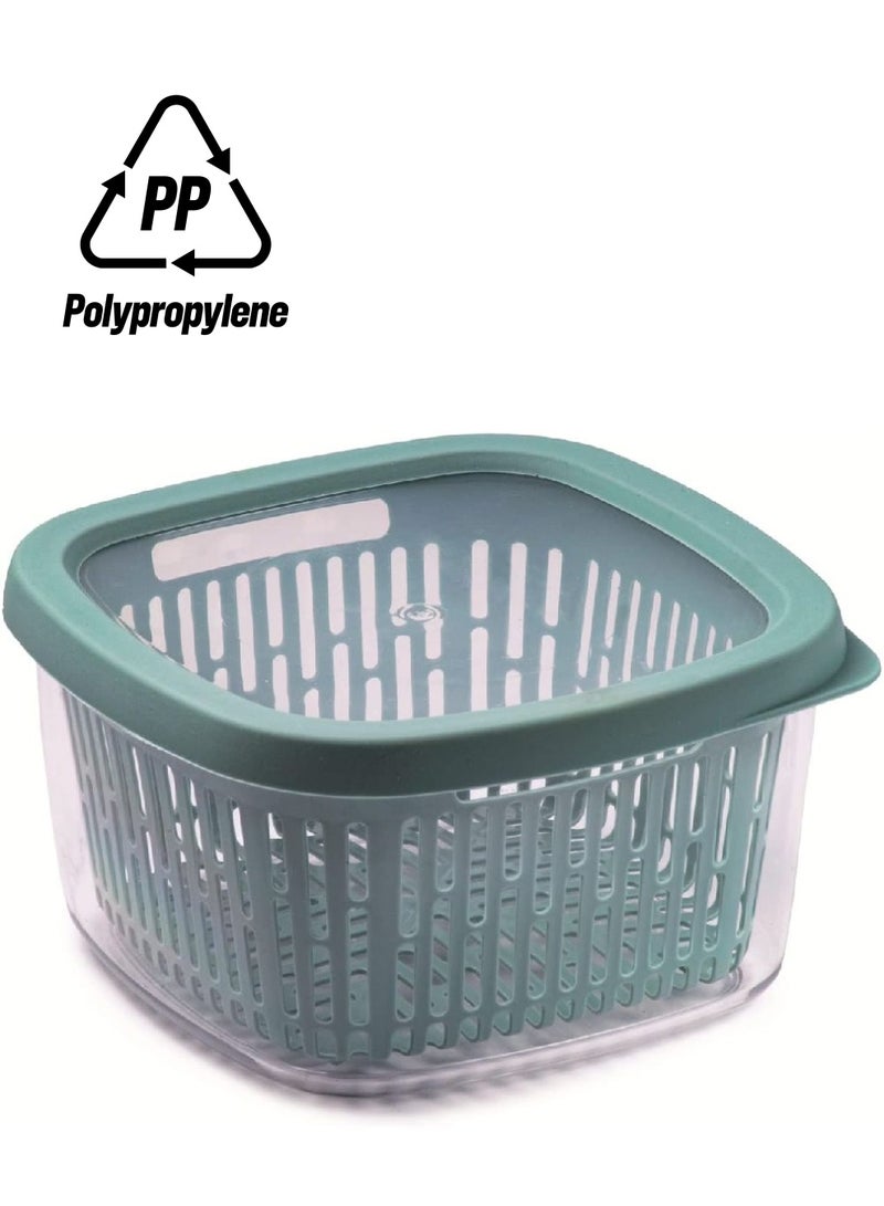 Snips Aroma Light Blue Keeper 1.5 Liter, 0% BPA – Use & Reuse product, Made in Italy, 000767 - Image 1