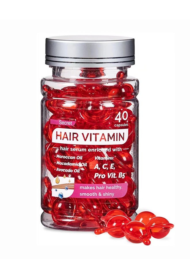 سيكريت فيتامين الشعر السري، مصل علاج الشعر، أفضل بلسم زيت للشعر للنساء والرجال يناسب جميع أنواع الشعر - Image 1