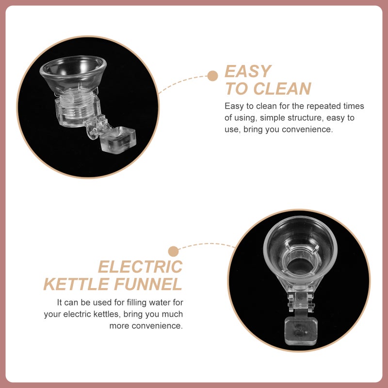 Portable Water Funnels for Electric Kettles, Saves Time and Effort, Compact and Reliable - Image 4