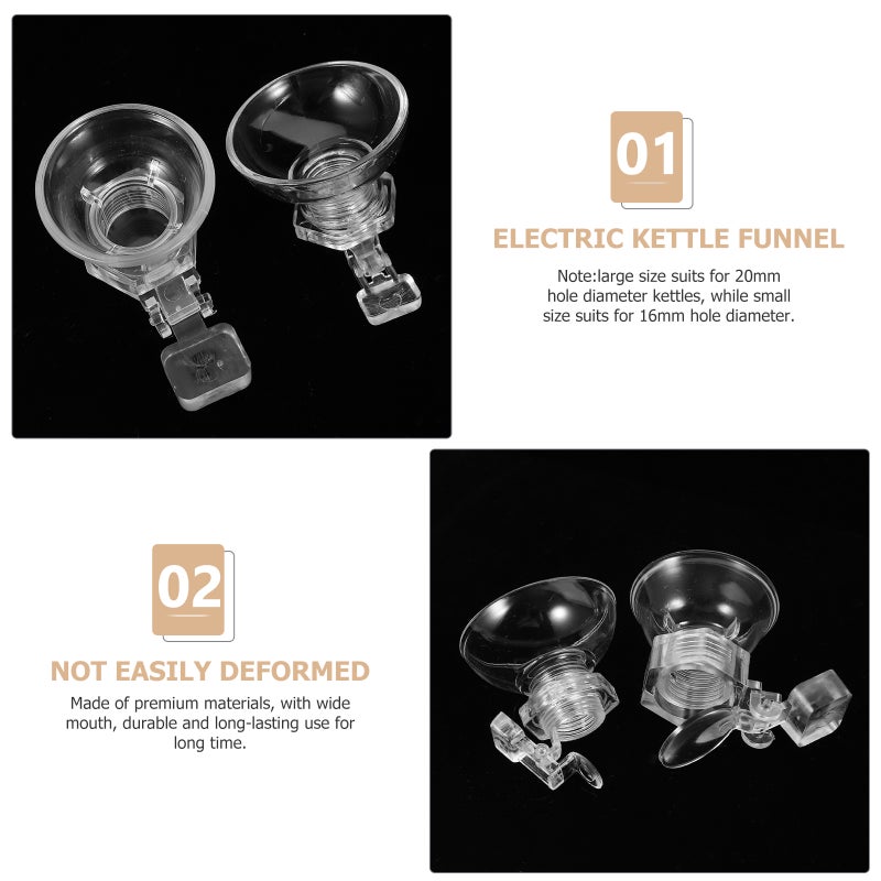 Portable Water Funnels for Electric Kettles, Saves Time and Effort, Compact and Reliable - Image 3