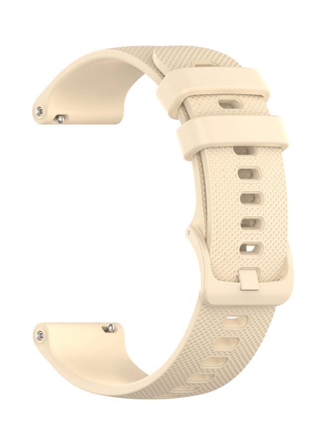 Perfii Replacement Band For Honor MagicWatch 2 42mm Cream - Image 1
