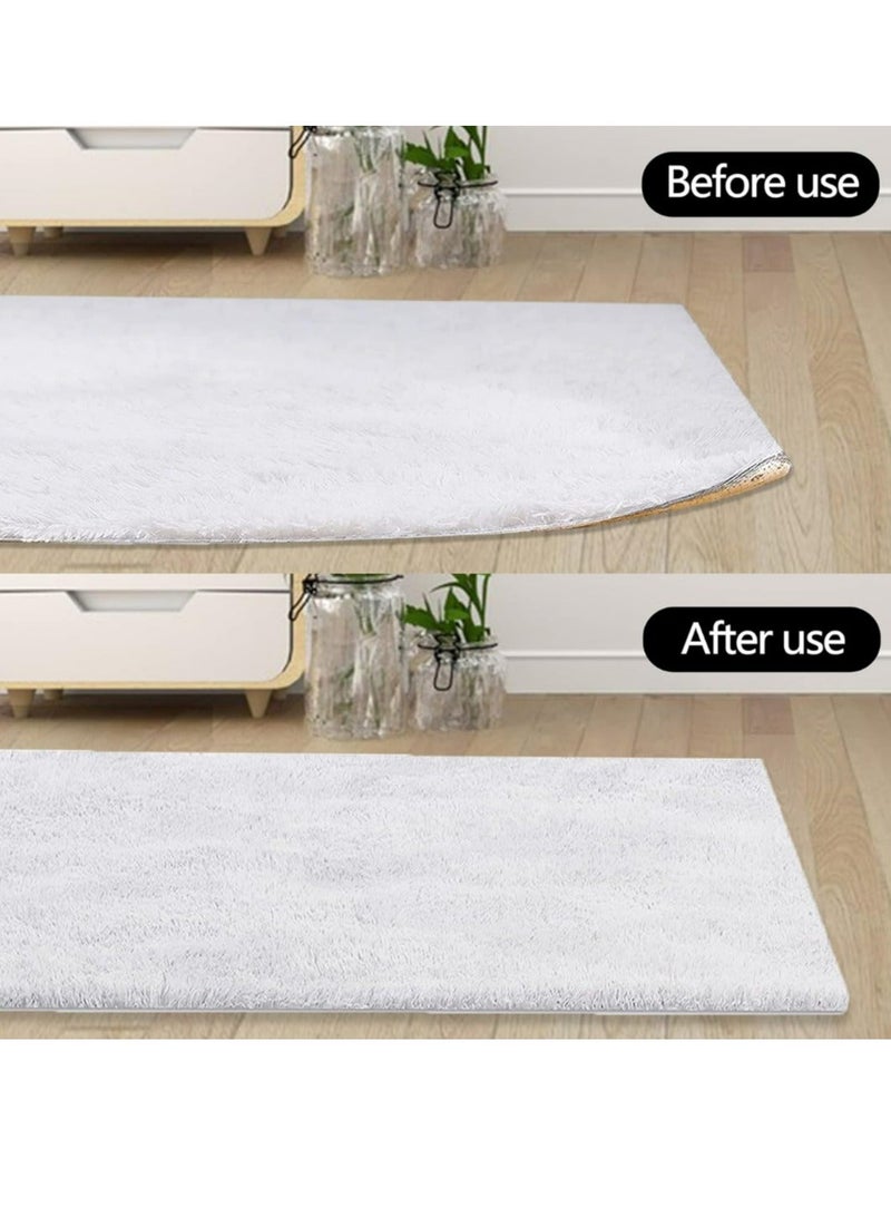 Generic Rug Gripper Rug Tape Non Slip Rug Pads Carpet Tape Rug Tape Hardwood Floor Rug Gripper for Hardwood Floors Black  - Image 3
