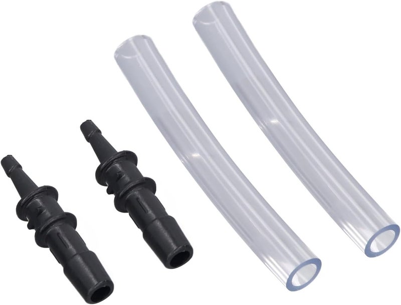 Manometer Tube Adapter, ABS Pressure Meter Tube Connector with High Strength Sealing Performance for 3/16 to 5/16 Inch Conversion Fitting - Image 4