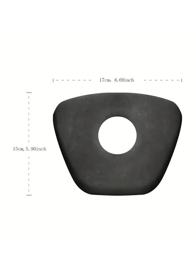 2025 Trending Wine Red Steering Wheel Airbag Cover For BYD Tang Premium Anti Slip Decor Scratch Protection Car Interior Accessory - Image 2