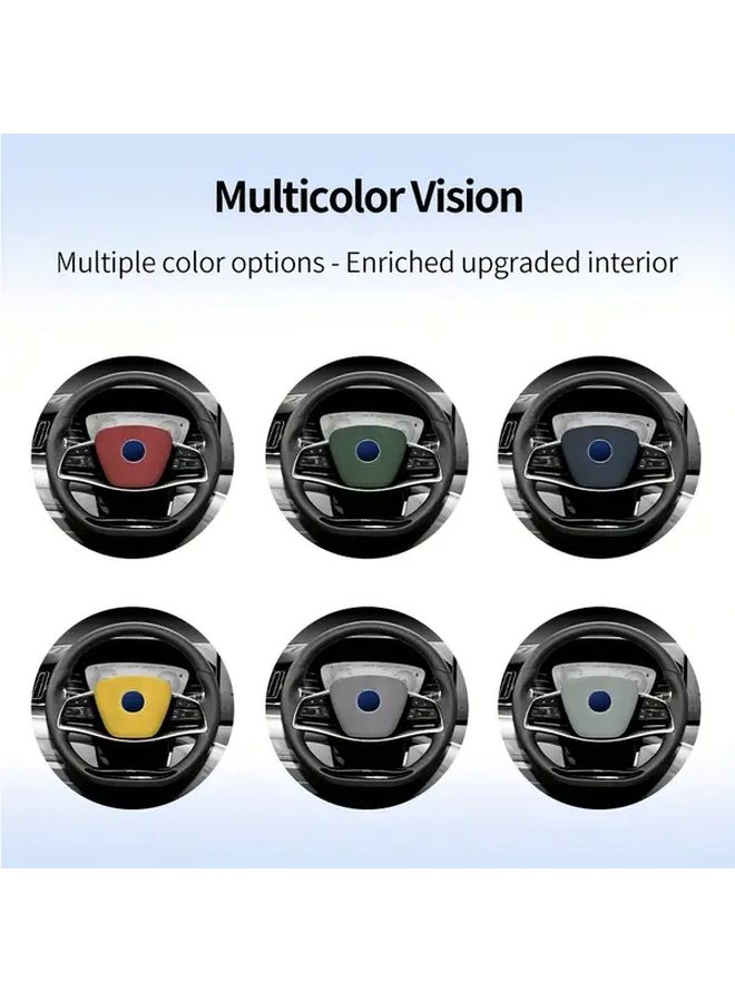2025 Trending Wine Red Steering Wheel Airbag Cover For BYD Tang Premium Anti Slip Decor Scratch Protection Car Interior Accessory - Image 5