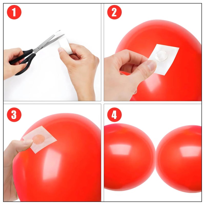 WP WANNA PARTY Wanna Party Rubber Balloons, Gold Balloons White Balloons for Birthday Decoration Kit, Happy Anniversary Balloons Decor, Baby Shower Balloon Backdrop,Arch Balloon Garland Decoration Kit-67 Pcs - Image 3