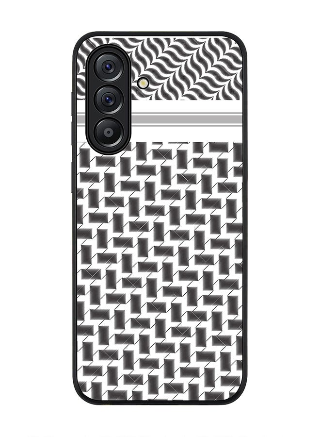 Stylizedd For Samsung Galaxy A36 5G Case,Slim fit Camera Protection, Shockproof Thin Phone cover  - Shemag (Black) - Image 1