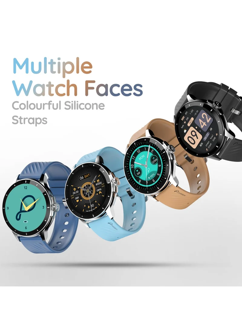 Pebble Pebble Polar 1.52" HD Display, Quick Notification, Blutooth Calling, SpO2 Monitoring, Heart Rate Monitoring, Sleep Monitoring, Multi Sports Modes, Multiple Watch Faces, AI Voice Assistant, Alarm & Notification, Smart Calendar, Smart Calculator