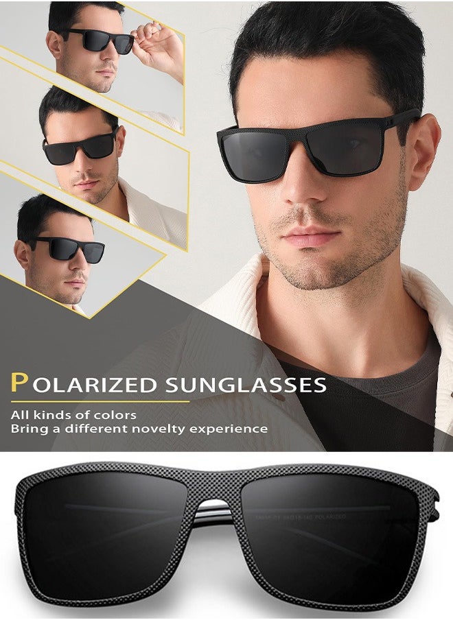 AZorb - Polarized Men's Sunglasses Classic Designer TR90 Frame Sun Glasses for Men Women Sports Sunglasses UV400 Protection Shades for Driving Outdoor Travle - Image 1