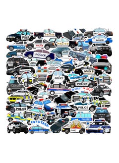 50-Piece Police Car Stickers