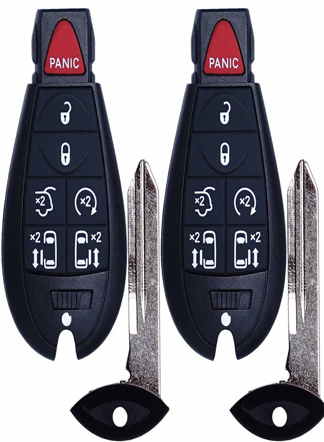 MechanMagic Key Fob Replacement Compatible for Chrysler Town and Country Dodge Grand Caravan 2008-2020 Car Keyless Entry Remote Control M3N5WY783X IYZ-C01C - Image 1