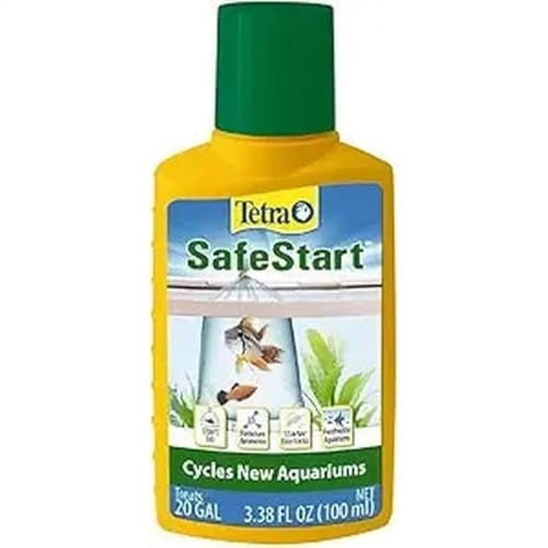 Tetra SafeStart Plus, For Newly Set-Up Fish aquariums, 100 ml, 3.38-Ounce - Image 1