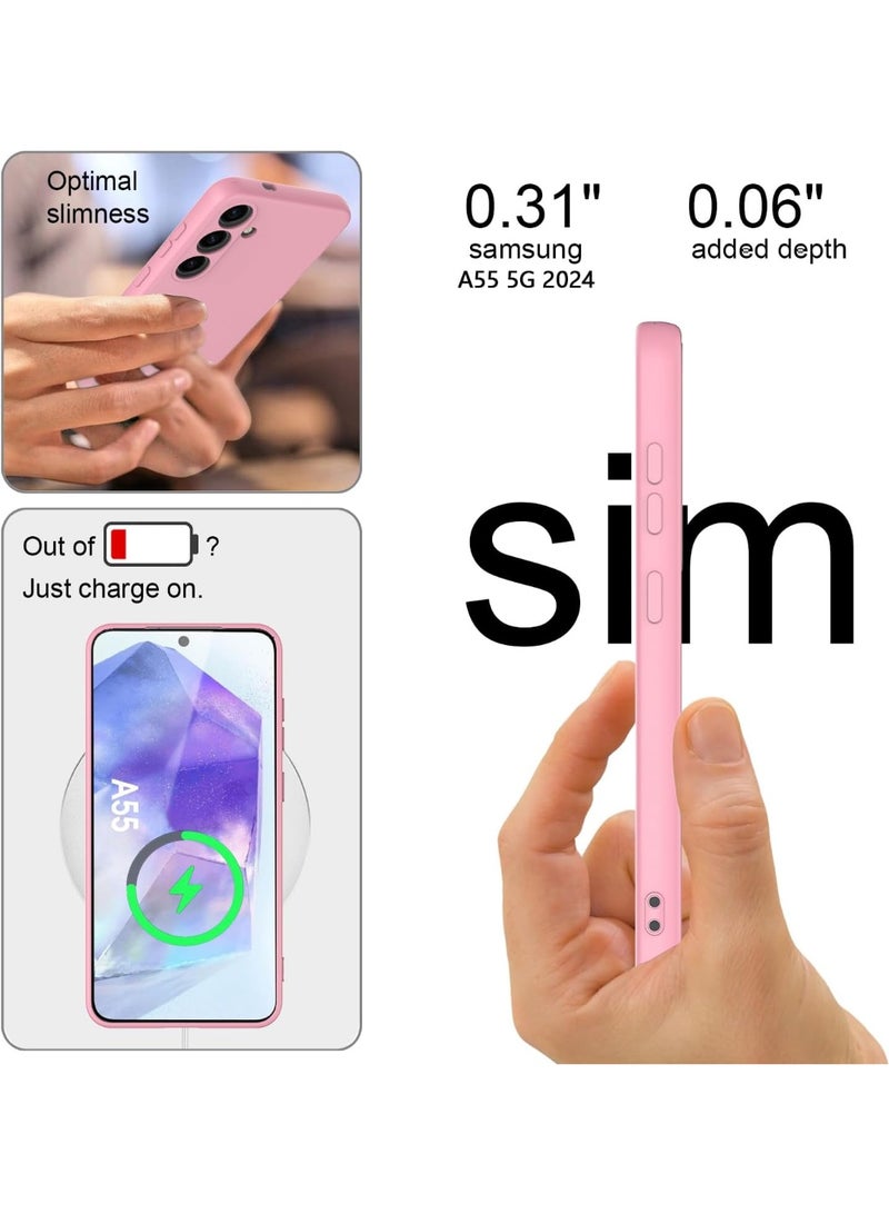 BORTONY Samsung Galaxy A16 Cover Jelly Silicone Galaxy A16 Case Shockproof Protective Phone Case for Galaxy A16 - Image 5