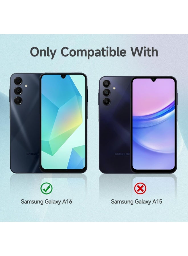 BORTONY Samsung Galaxy A16 Cover Jelly Silicone Galaxy A16 Case Shockproof Protective Phone Case for Galaxy A16 - Image 2