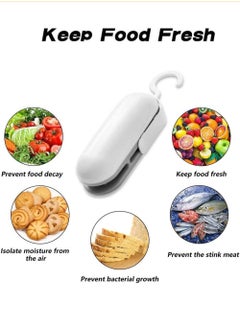 Mini Bag Sealer, Handheld Heat Vacuum Sealer, 2 in 1 Sealer and Cutter, Portable Resealer Machine for Plastic Bags Food Storage Snacks Freshness - pzsku/ZD4F39B4C80E543DDCF06Z/45/_/1734935856/c5dfb935-5f0a-4b85-a5f6-f7cc14786333