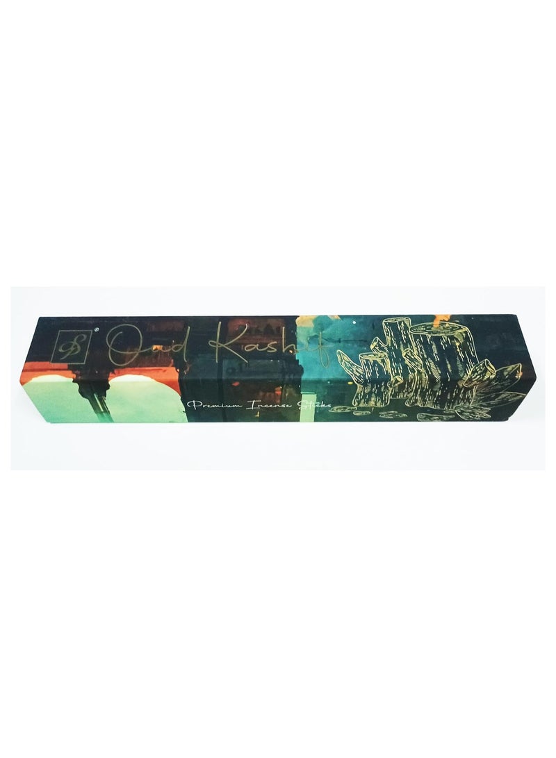 Premium Incense Sticks, Oud Kashif, 50g, Oudh Fragrance, Aromatherapy, Agarbatti, Smoke burning, 45 minutes Lasting relaxing notes for home, office and events  - Image 1