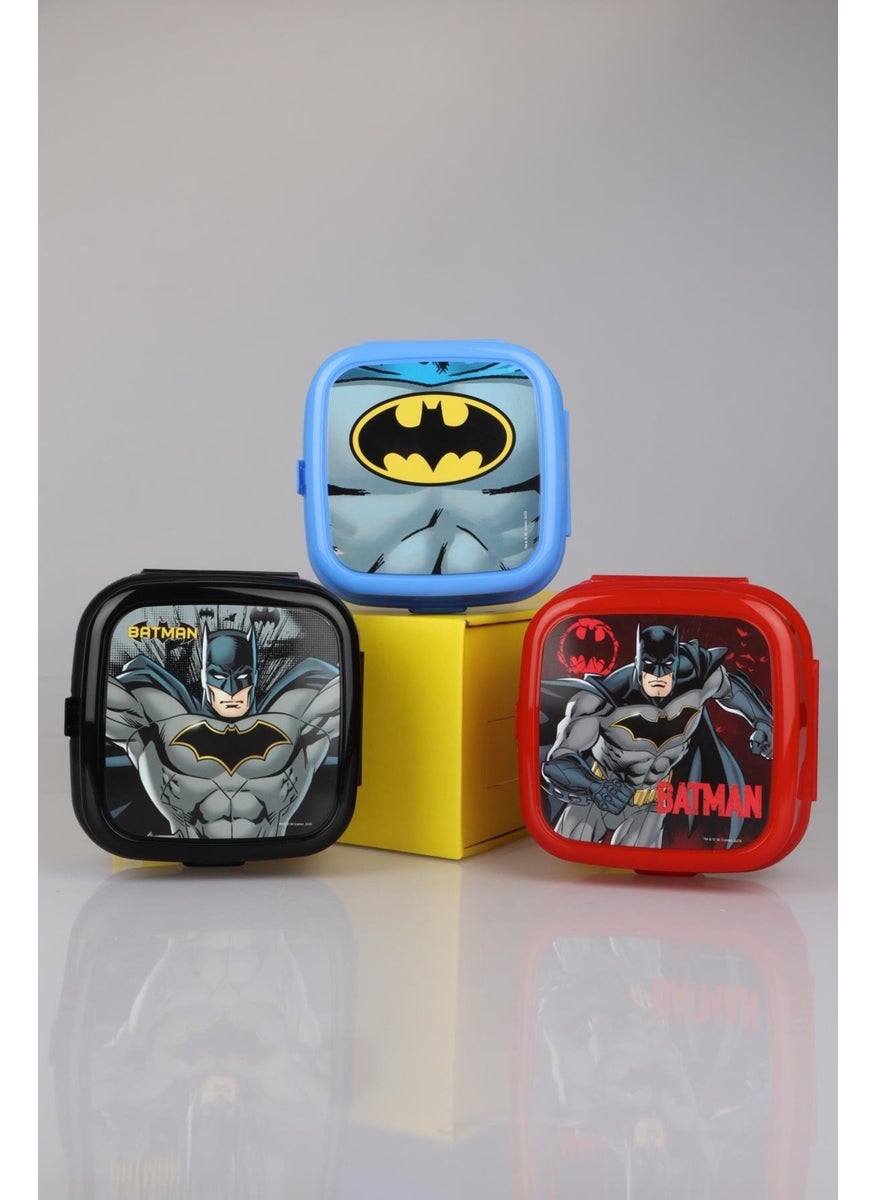 Batman LICENSED MEAL SET FEEDING BOWL, TOOTHBRUSH BOX AND TRITAN BOTTLE 3 PACK  - Image 4