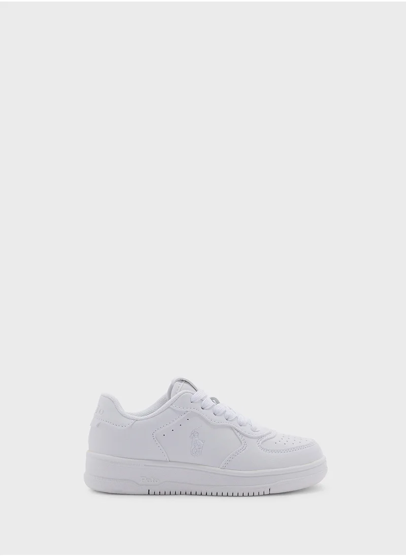 بولو رالف لورين Youth Heritage Court Iii Low Top Sneakers